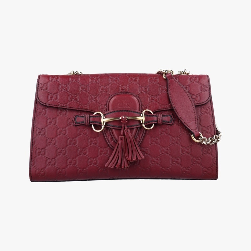 エミリーレッドレザー295402A016901790中古