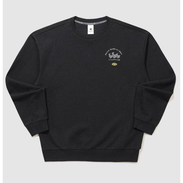 スモールルースターマンツーマンTシャツ B1 QQ323XFS71 BLK IVY WMG