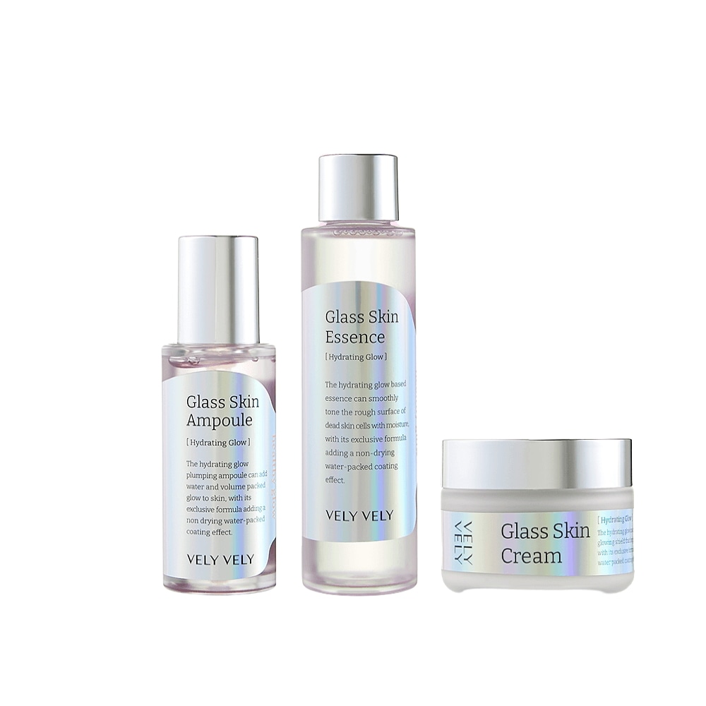 ブリブリ グラススキン 3点 セット (エッセンス 160ml+アンプル 40ml+クリーム 60ml)