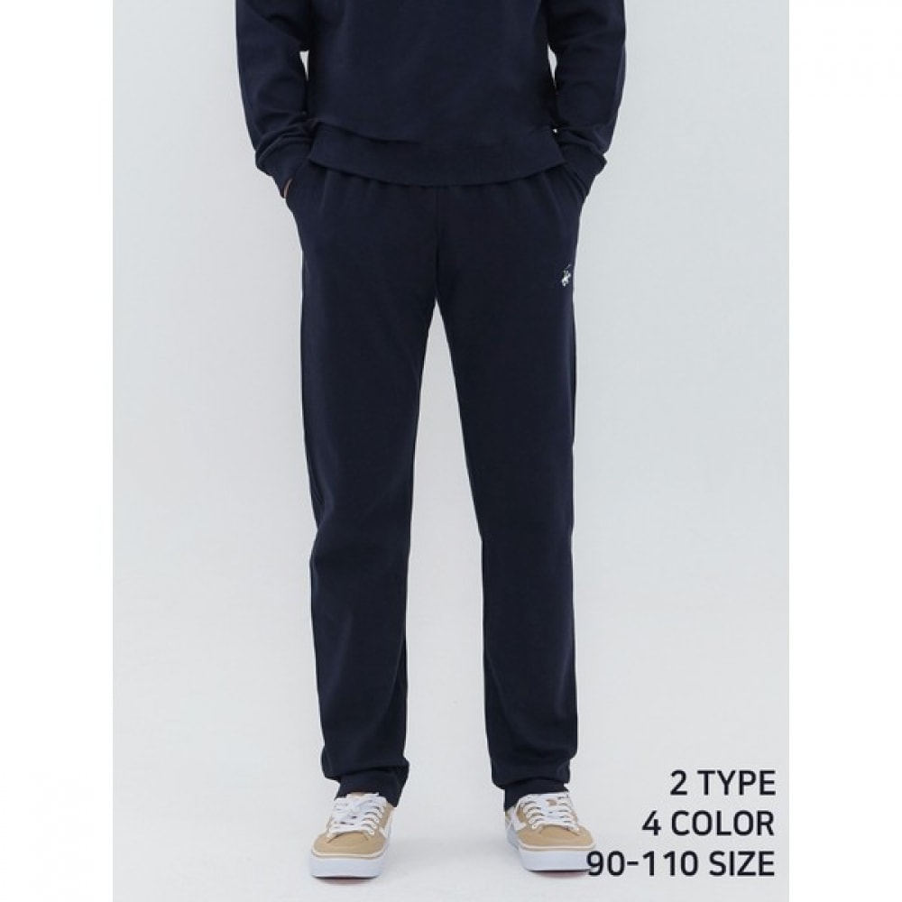 (ビバリーヒルズポロクラブ) ユニセックスストレートトレーニングパンツ 4色