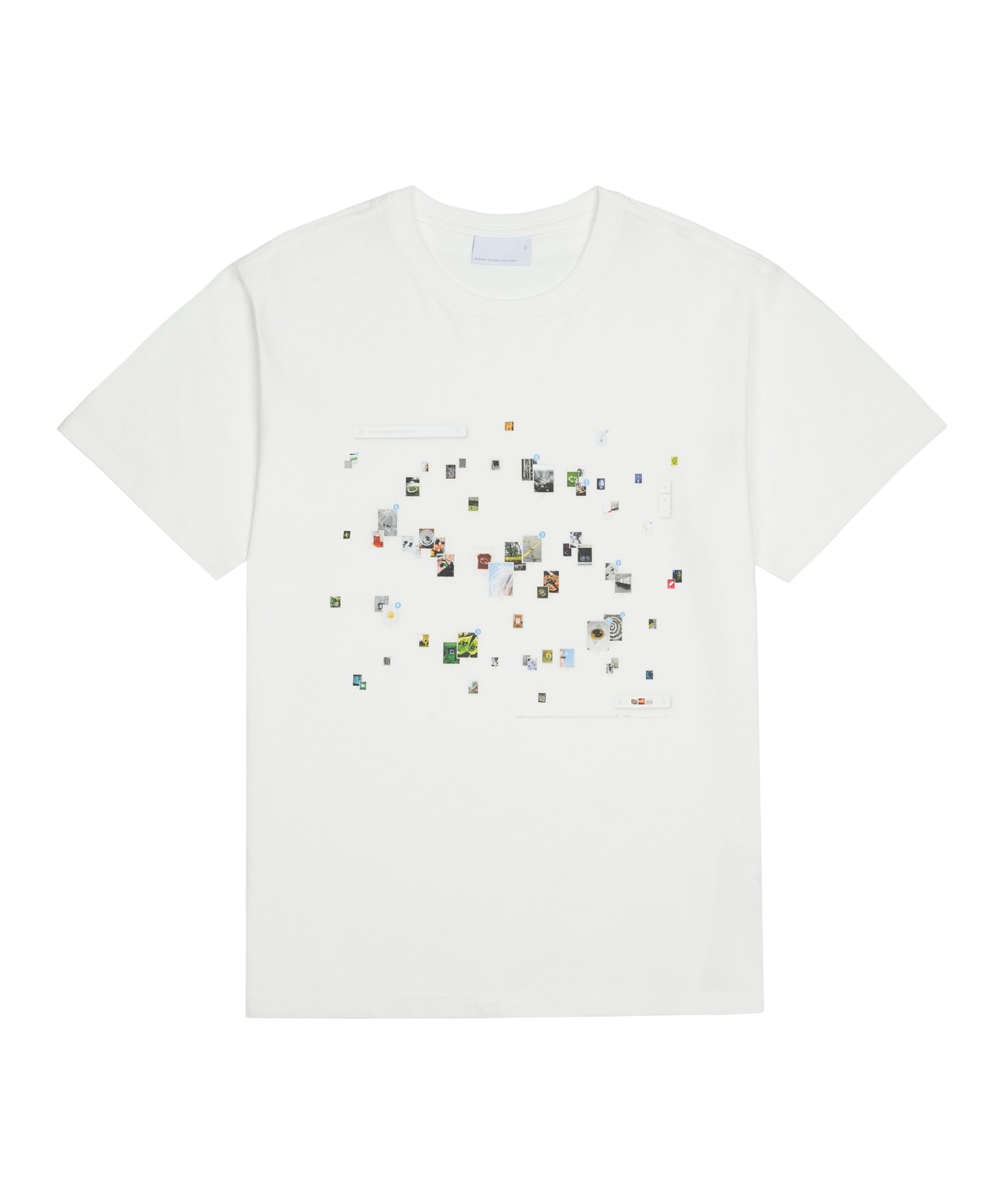 【SANSANGEAR】 26SS THROWBACK T-SHIRT : WHITE