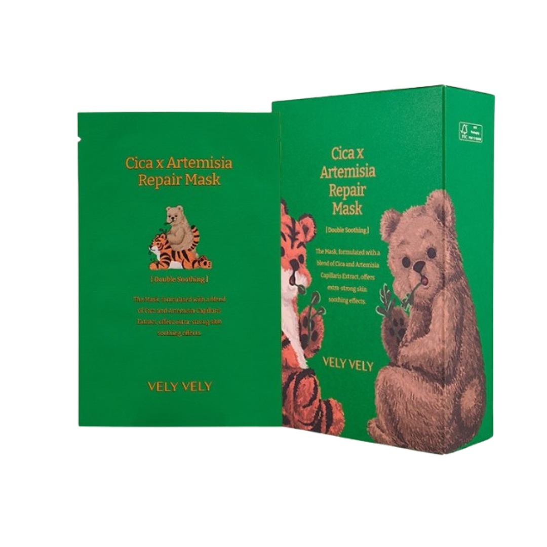CICAカワラヨモギ リペアマスクパック10枚