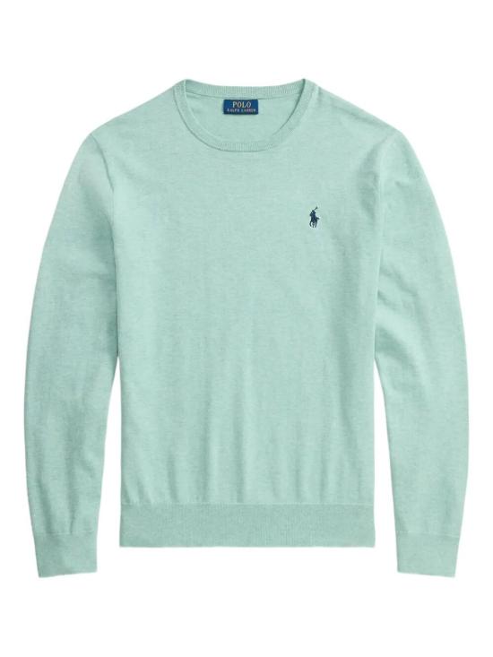 POLO RALPH LAUREN Men Sweater 710 890 558 513 GREEN SWALLOW HEATHER