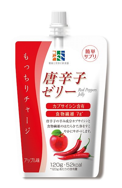 Qoo10 唐辛子ゼリー1g42袋 食品