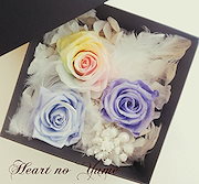 【高級プリザーブドフラワー】オランダ輸入レインボーローズブルーローズ フレーム 高級プリザーブドフラワー】オランダ輸入レインボーローズブルーローズ