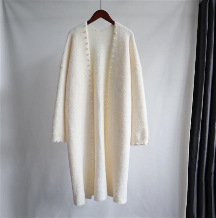 スタイル スリム セーター コート ロング ゆったりする 気質 ニットトップス カーディガン デザインセンス