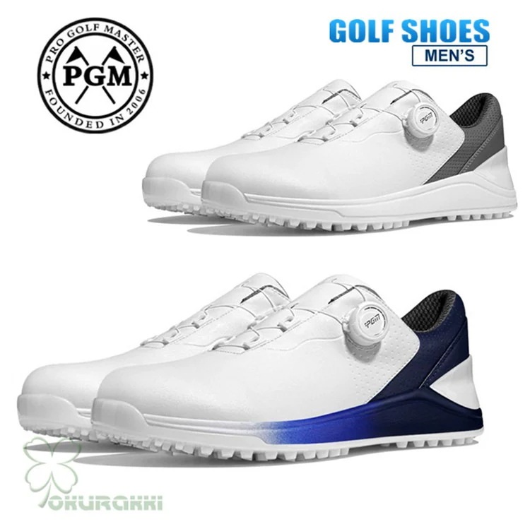 ゴルフ ゴルフシューズ 夏用 メッシュ通気 ダイヤル式 ソフトスパイク メンズ スパイクシューズ スニーカー 靴 紳士 防水 人工皮革2505gfshoe10