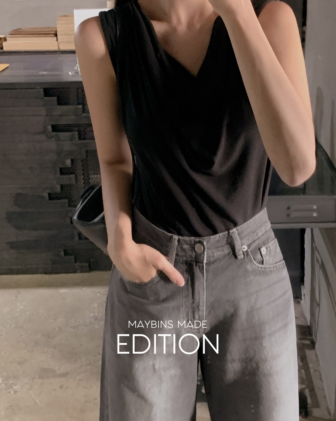 [MADE] ティンドレープTシャツ韓国ファッション レディース