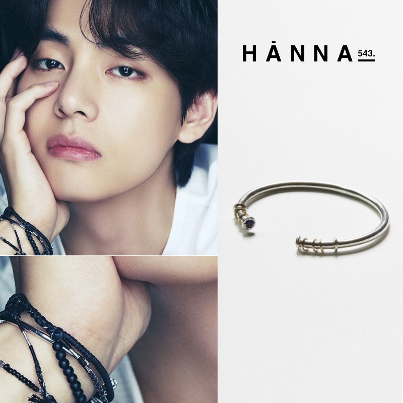 bts V着用 (B54) シルバーブレスレット