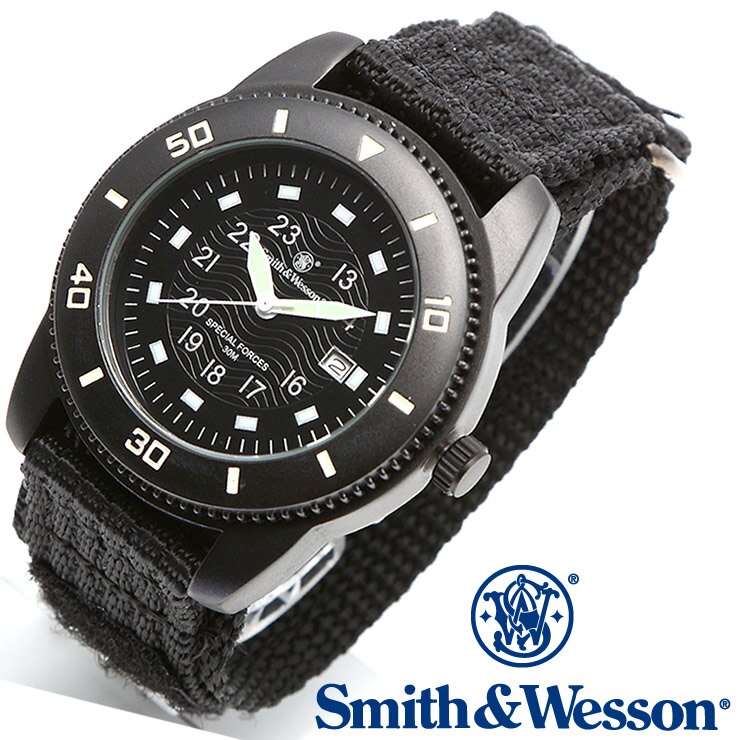 スミス＆ウェッソン S＆W 正規品 ミリタリーウォッチ 腕時計 メンズ COMMANDO WATCH コマンド シリーズ SWW-5982 送料無料
