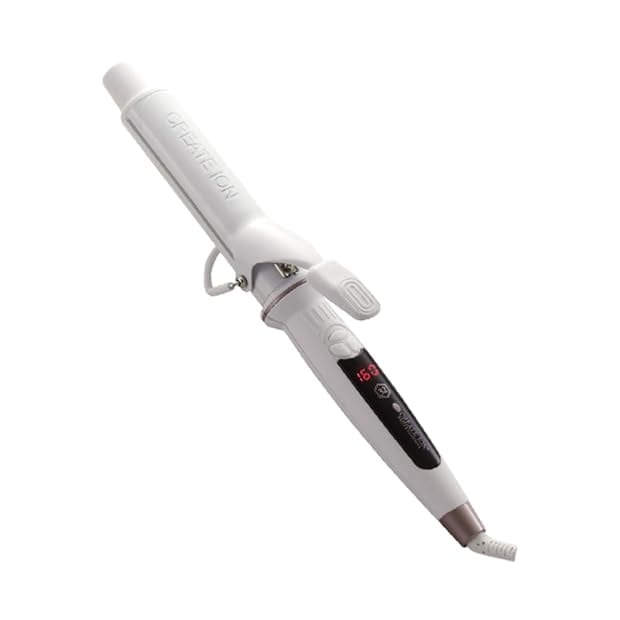 公式ストア限定クレイツイオン エレメアカール 32mm 海外兼用 ゆる巻き 韓国スタイル 髪に優しい オリジナルミラー付き (オリジナルミラーセット)SC-G73310W