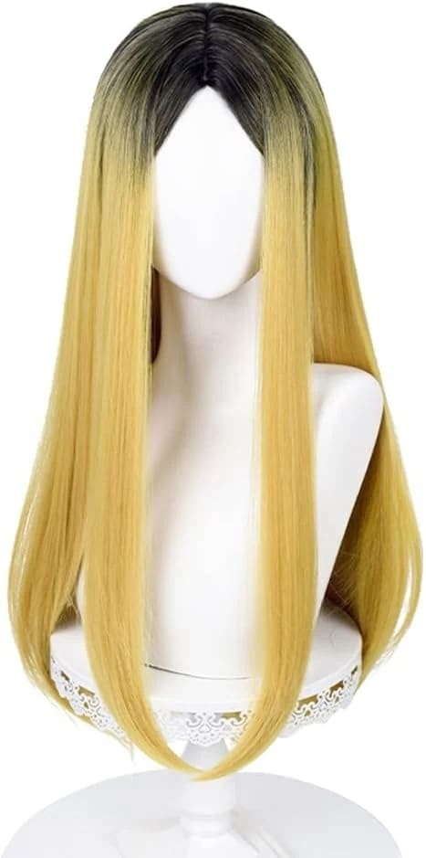 孤爪研磨コスプレウィッグロングタイプハイキュー!!耐熱文化祭小物ハロウイーンウィッグかつらネット付きコスチューム