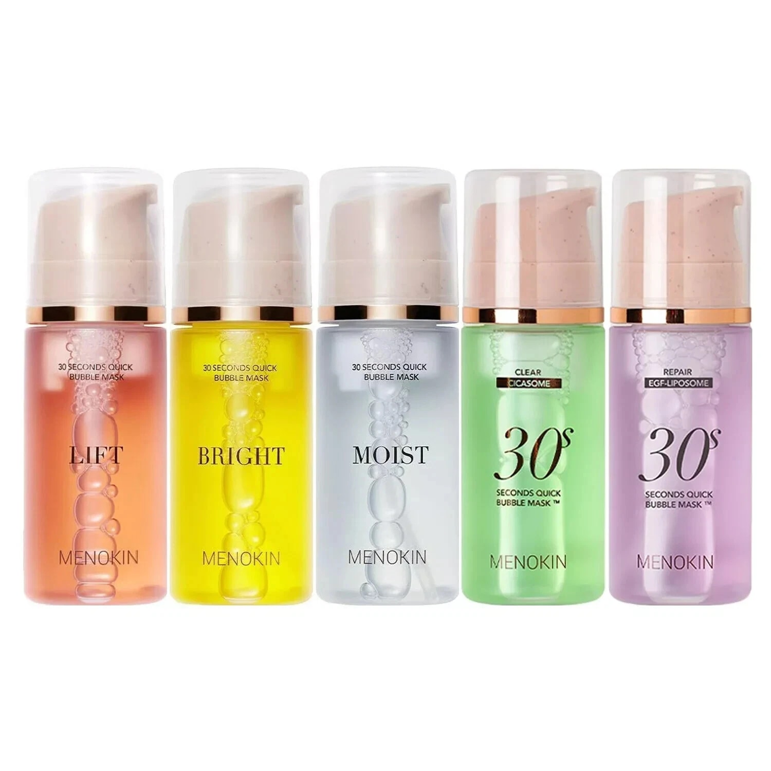 30秒クイックバブルマスクモイスト95ml / 弾力 水光 光彩 リペア クリア ブライト モイスト リフト