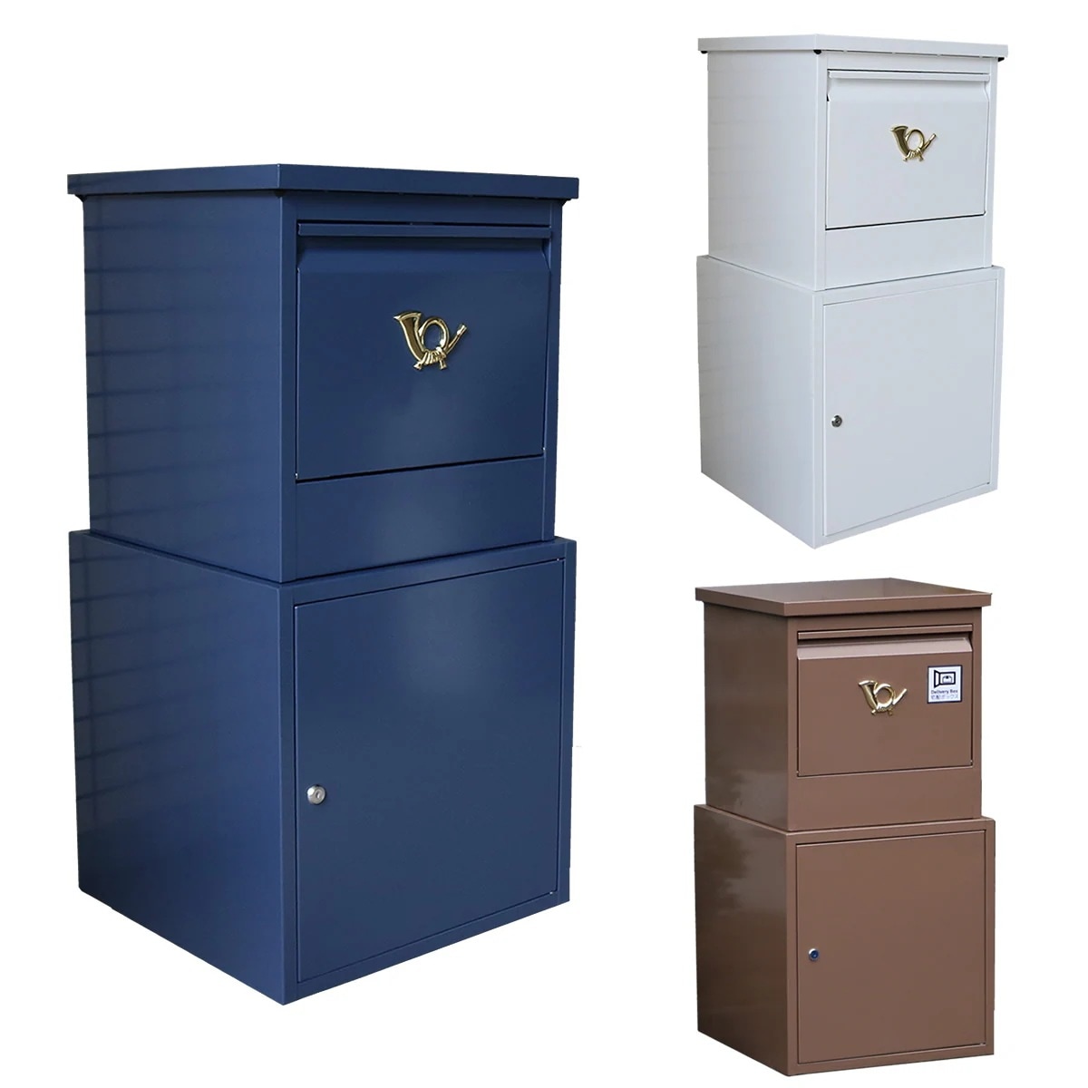 宅配ボックス DBOX875R 郵便ポスト horn アンティーク調