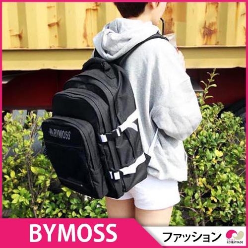 BYMOSS KOREAB010-MAXIMUM BACKPACK 3弾男女共用 ビックバックパック生活用品日用品バイモスリュックレディースメンズ通学リュックサック