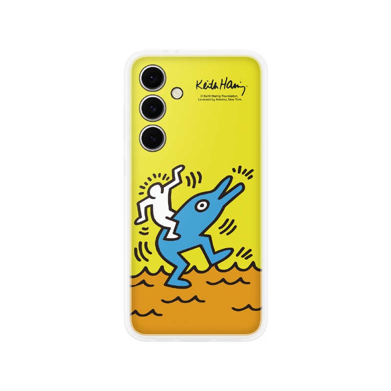 GALAXY　サムスンGalaxy純正 Galaxy S24 FE Flipsuit Case フリップケース Yellow　EF-MS721CYEGJP