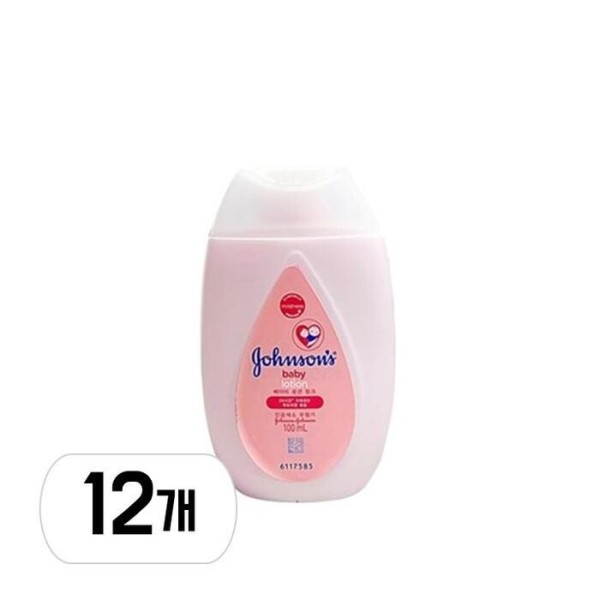 ジョンソンズベビー ローション ピンク 100ml 12個 (贈呈品なくなり次第贈呈終了)
