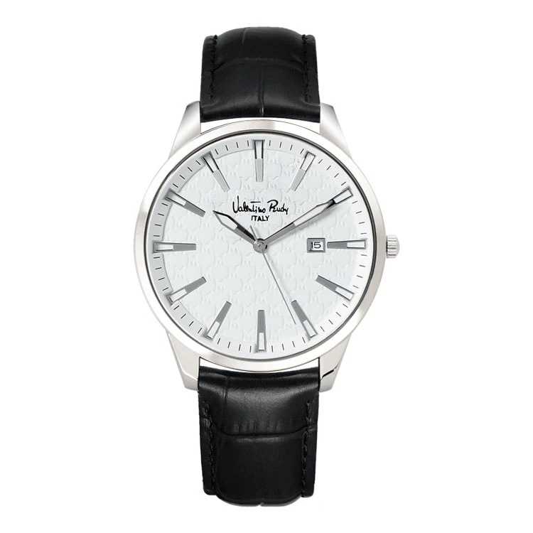 VR1730A-WTBKM Mens leather watch