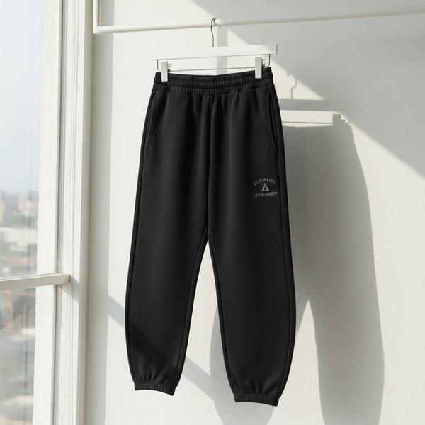 ユニ ルーズフィット ジョガーパンツ QR123LFP21-BLK