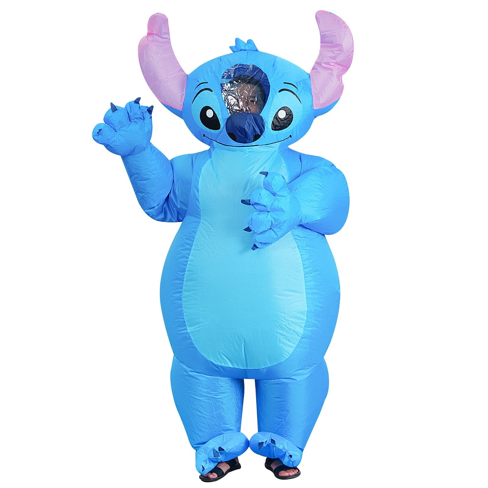 ハロウィン ホットドールコスチューム スティッチ コスプレコスチューム スティッチ 大人用 漫画 インフレータブルドール ストリートパフォーマンスコスチューム