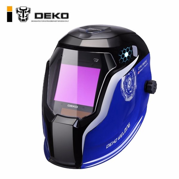 DEKO DNS-980E TIG MIG MMAソーラーパワー自動暗化溶接ヘルメットシェード範囲4 / 5-8.5 / 9-13
