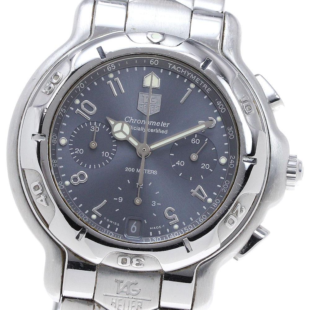 タグホイヤー TAG HEUER CH5112 6000シリーズ クロノグラフ デイト 自動巻き メンズ _833124【中古】