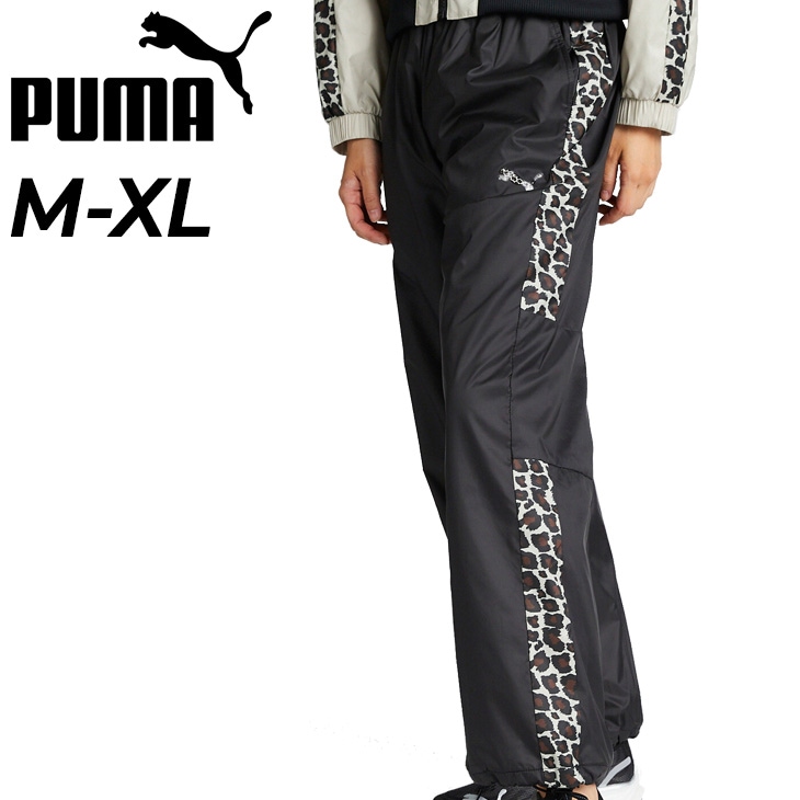 トレーニングパンツ レディース 裏起毛 トリコット ウーブンパンツ/526100