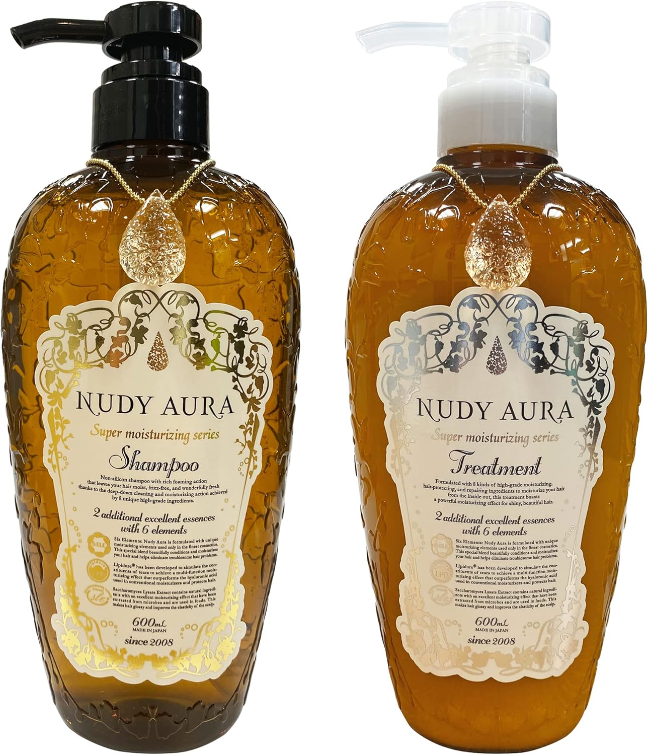 NUDY AURAシャンプー・トリートメントセット600mL×2本 3859