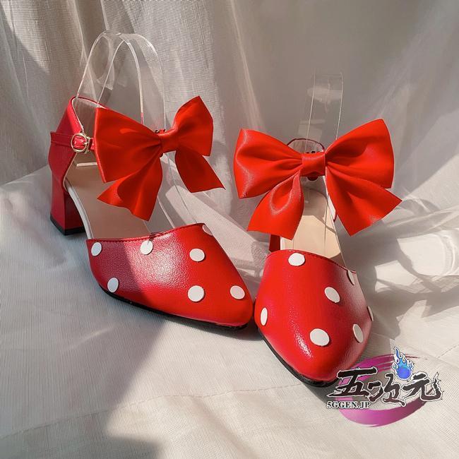 【新品販売 Q10最安値！】 ハロウィン 五次元　ボーカロイド　コスプレ　ボカロ　初音ミク　15周Verフィギュア　靴