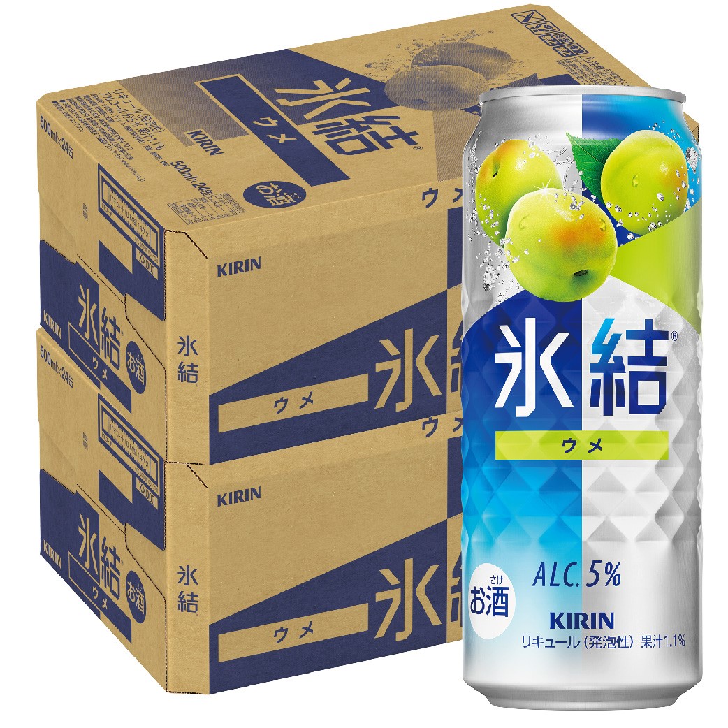 【送料無料】キリン 氷結 ウメ 500ml2ケース/48本