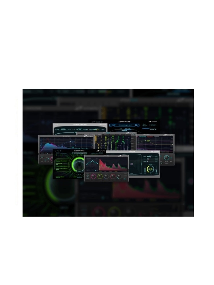 Zynaptiq Plugins BundleミキサープラグインアセンブリWORMHOLE INTENSITY ORANGE VOCODER PITCHMAP UNCHIRP UNVEIL