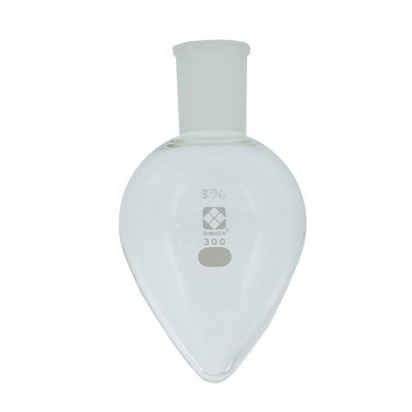 [柴田科学]共通摺合梨形フラスコ 300mL