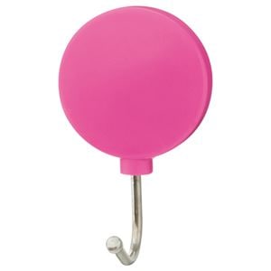 （まとめ） TANOSEE カラーマグネットフック スイング 耐荷重約1kg 桃 1個 (×40セット)