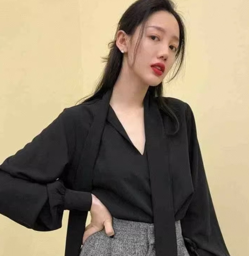 トップス デート モテアイテム シャツ ブラウス シフォン 長袖 大人可愛い きれいめ 上品 おしゃれ かっこいい 大人可愛い ラブリー キュート ガーリー クール モード系 セクシー エレガント