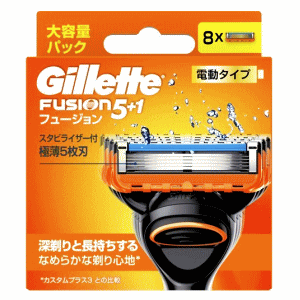 P&G ジレット フュージョン 電動 替刃 8個入
