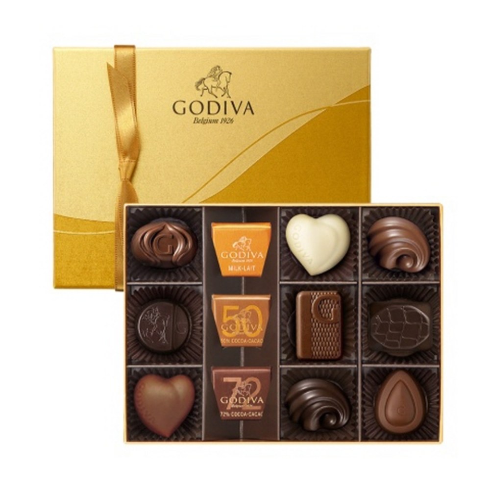 ゴディバニューゴールドコレクションチョコレート12pセット