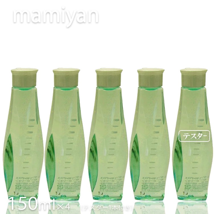 今ならほぼ即納！ マミヤン アロエ 3層構造アロエ多糖体とろみ成分 150ml4本＋テスター1本付き ローション ザ 化粧水 -  flaviogimenis.com.br