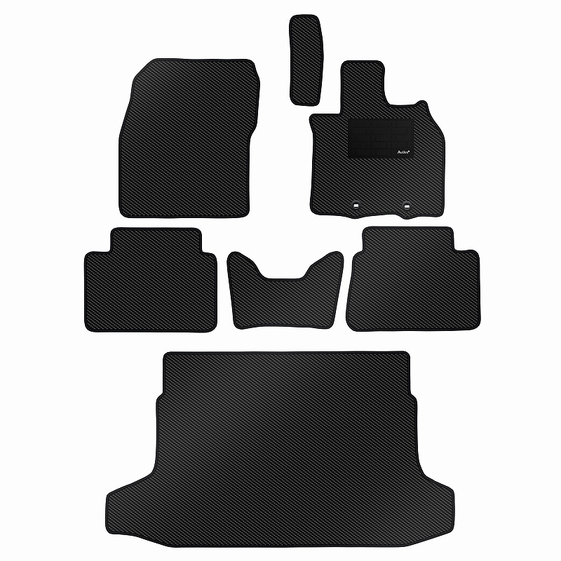 [防水マット]レクサス 新型 LBX 10系 フロアマット + トランクマット (ラゲッジマット) [カーボン柄]