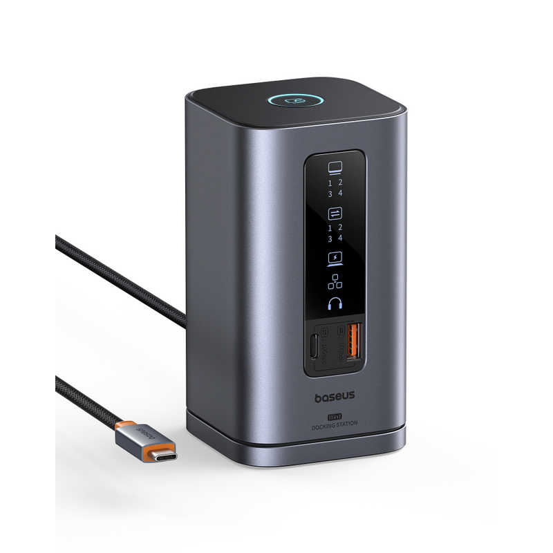 Spacemate 11-in-1 ドッキングステーション (WIN) トリプルディスプレイ対応 Space Grey ［USB Power Delivery対応］　B0056810181300