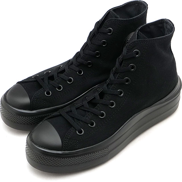 スニーカー オールスター ライト PLTS II HI [31313270] ALL STAR レディース 靴 ハイカット シューズ 女性用 BLACKMONOCHROME