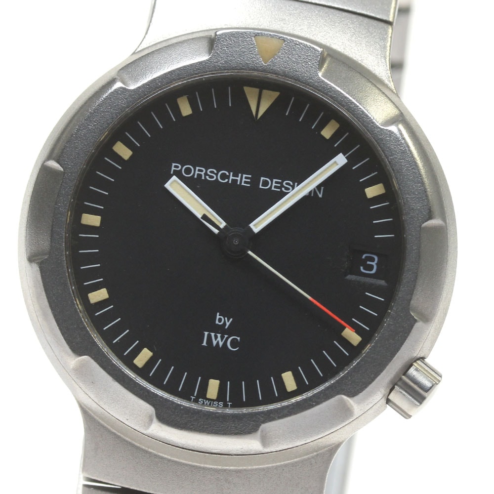 ベルト訳あり ポルシェデザイン Porsche Design IW350301 by IWC オーシャン500 デイト 自動巻き ボーイズ _868406【ev20】【中古】