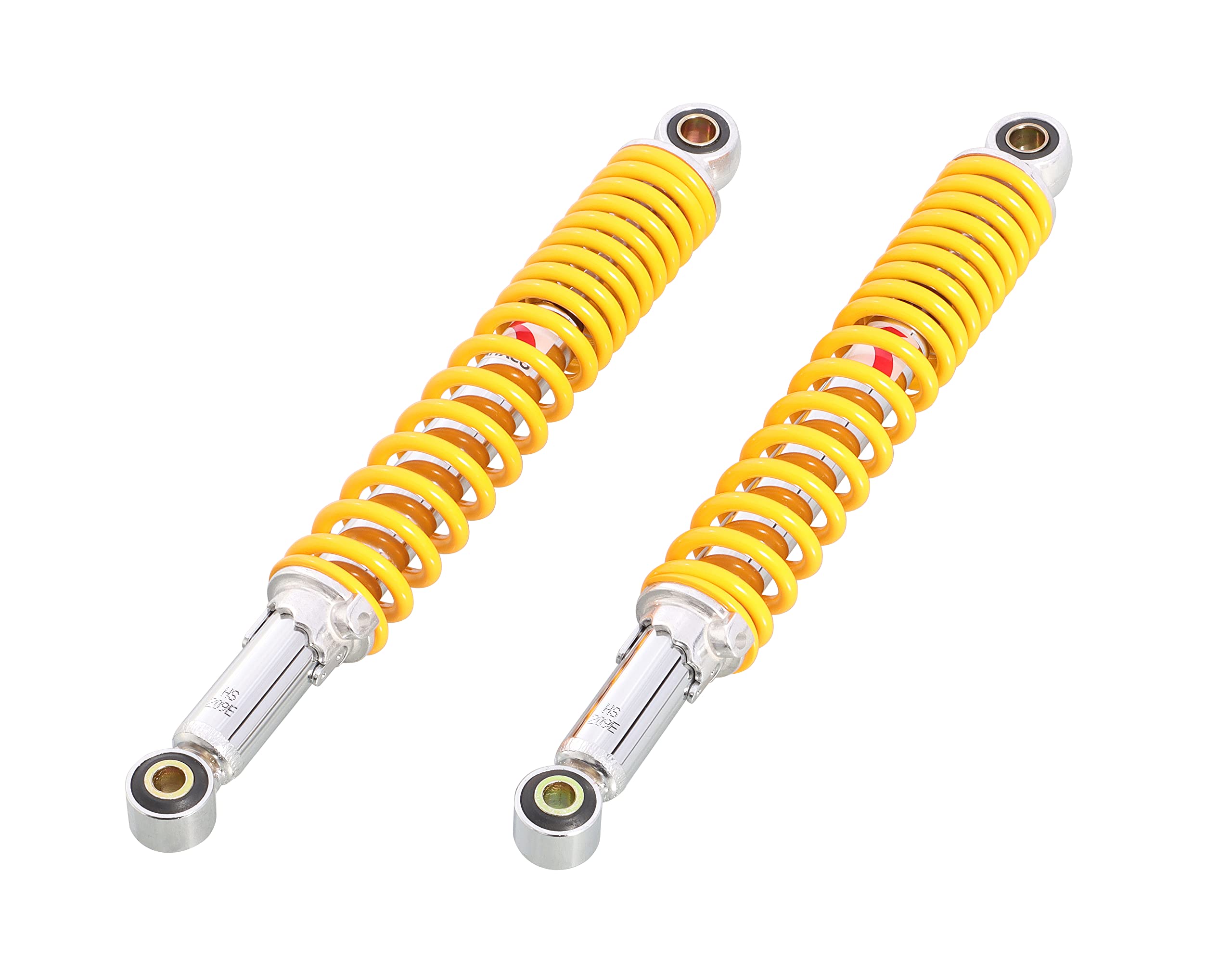 キタコ(KITACO) リアショックアブソーバー 2本入り 330mm 5段階 オイルダンパー イエロー リトルカブ/スーパーカブ/70/90/110 520-1087130