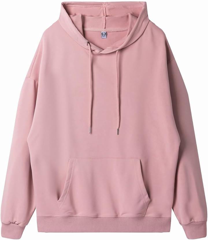 ルームウェア レディース パーカー 部屋着 ゆったり オシャレ 可愛い 長袖 フーディー フード付き(ピンク, L)