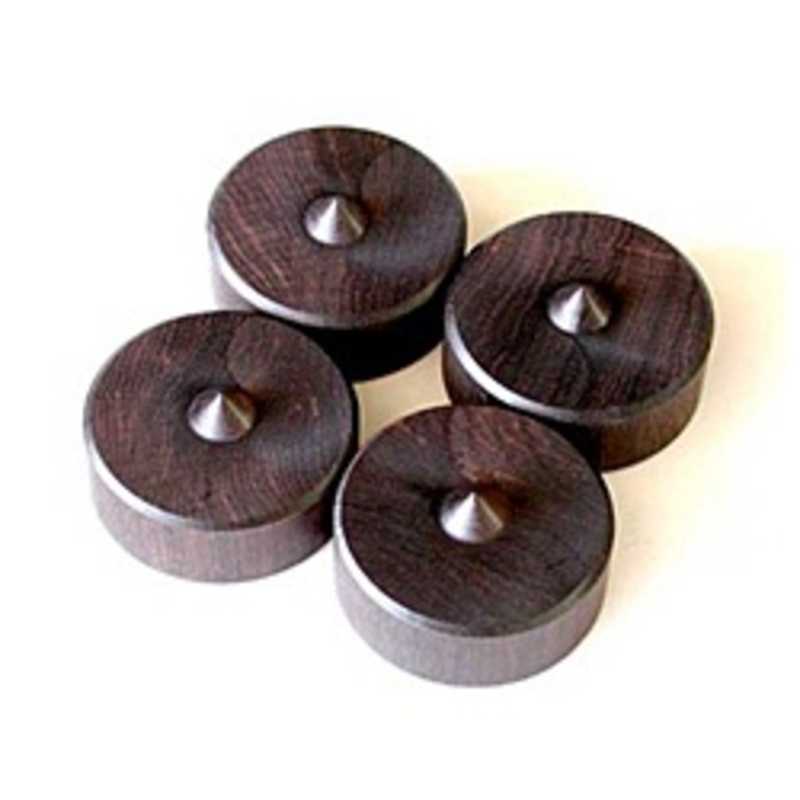 山本音響工芸　アフリカ黒檀製ピン型ベース （4個1組）　PB-20　PB20