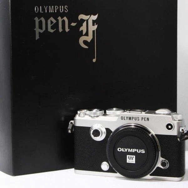 【中古】オリンパス OLYMPUS Pen-F ボディ 美品 フラッシュストラップ付き 103,400円