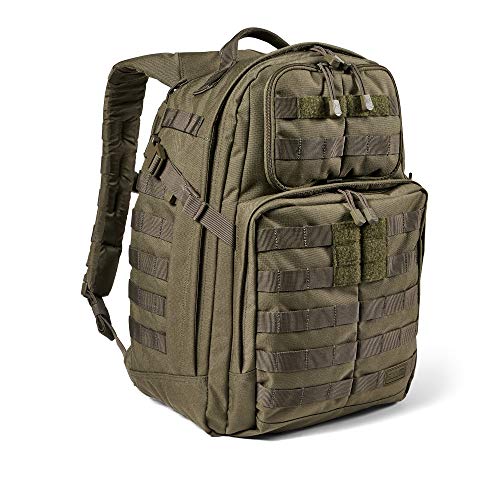 5.11 Tactical Backpack Rush 24 2.0 Military Molle Pack, CCW and Laptop Compartment, 37 Liter, Medi