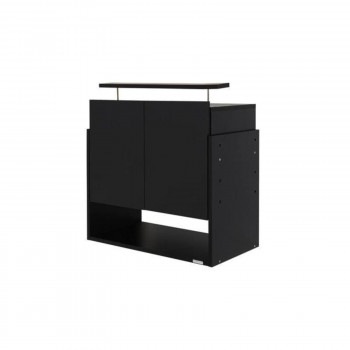 コレクションラック ワイド専用上置き ハイタイプ 奥行39cm用 CR-T8339UH　BK/ブラック
