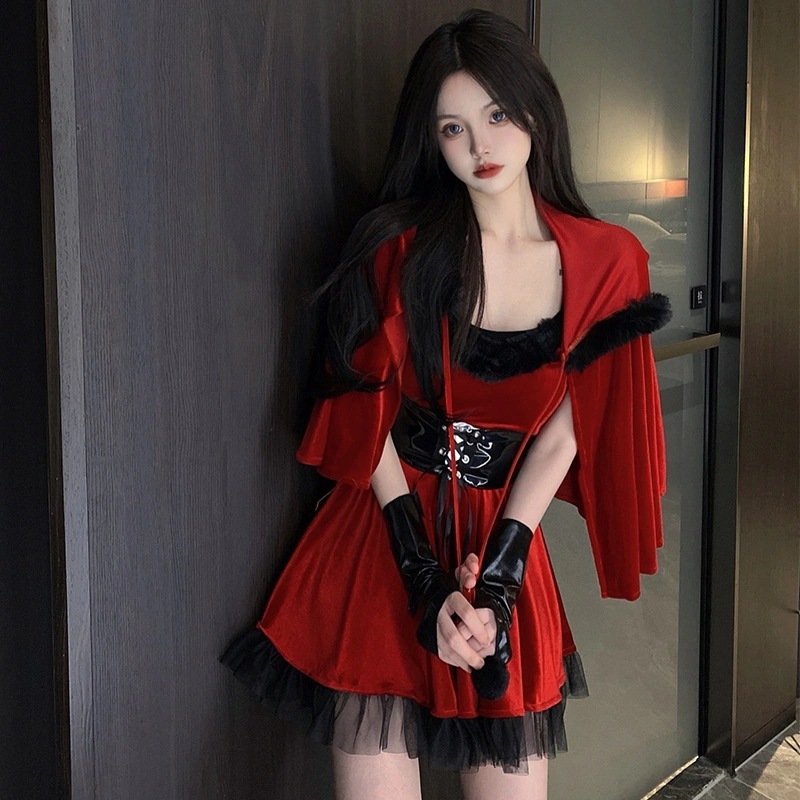 ハロウィン コスム コスプレ セクシー 小悪魔 制服 ロールプレイ 純粋な欲望 女装 Cos 衣装 4,923円