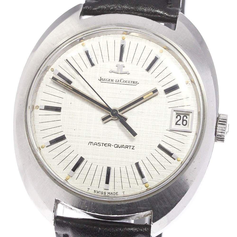 ジャガー・ルクルト JAEGER-LECOULTRE 23304-42 マスタークォーツ デイト クォーツ メンズ _753216【中古】