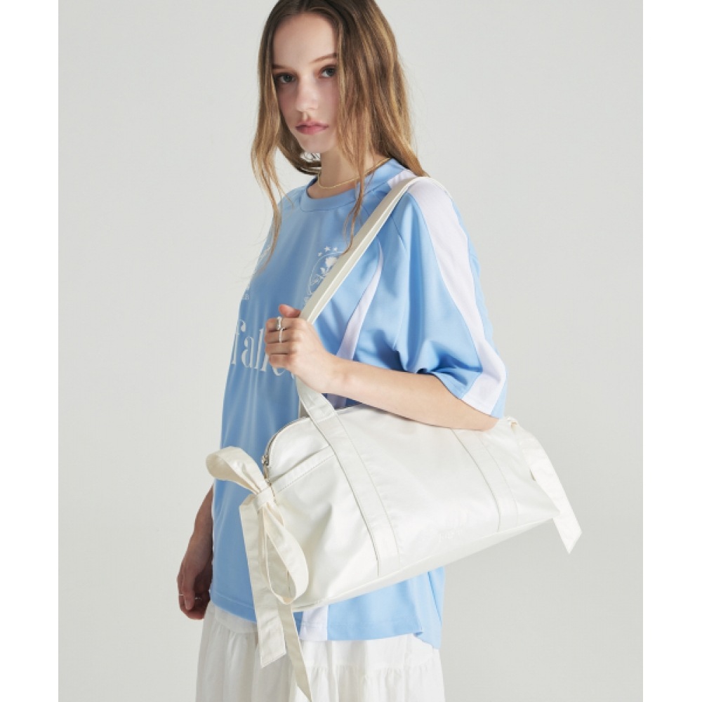 【FALLETT】NYLON RIBBON BAG★送料・関税込 Qoo10 Fallett FALLETT ナイロンリボンバ スクエ